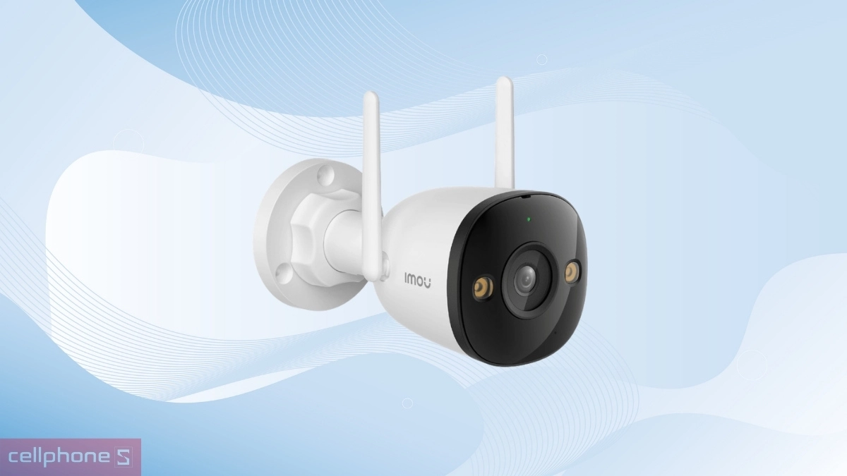 Chất lượng hình ảnh của Camera IP hồng ngoại gắn ngoài trời 5MP Imou IPC-F52P