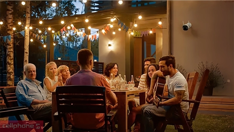 Camera IP hồng ngoại ngoài trời 5MP IMOU IPC F52FP fullcolor chuẩn IP67, chất lượng 3K