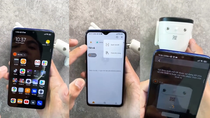 Hướng dẫn thao tác sử dụng camera IP hồng ngoại ngoài trời 5MP IMOU IPC F52FP fullcolor chi tiết