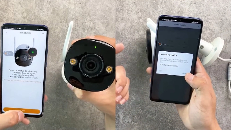 Hướng dẫn thao tác sử dụng camera IP hồng ngoại ngoài trời 5MP IMOU IPC F52FP fullcolor chi tiết