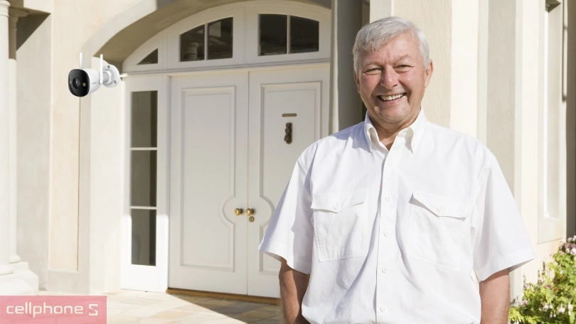 Camera IP hồng ngoại ngoài trời 5MP IMOU IPX S3EP 5M0WE full color rõ nét, chuẩn IP67