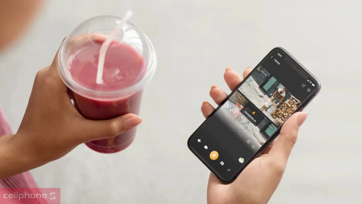 Khả năng đàm thoại của camera IP IMOU 360 5MP Cruiser Dual Triple ngoài trời IPC-S7UP-11M0WED