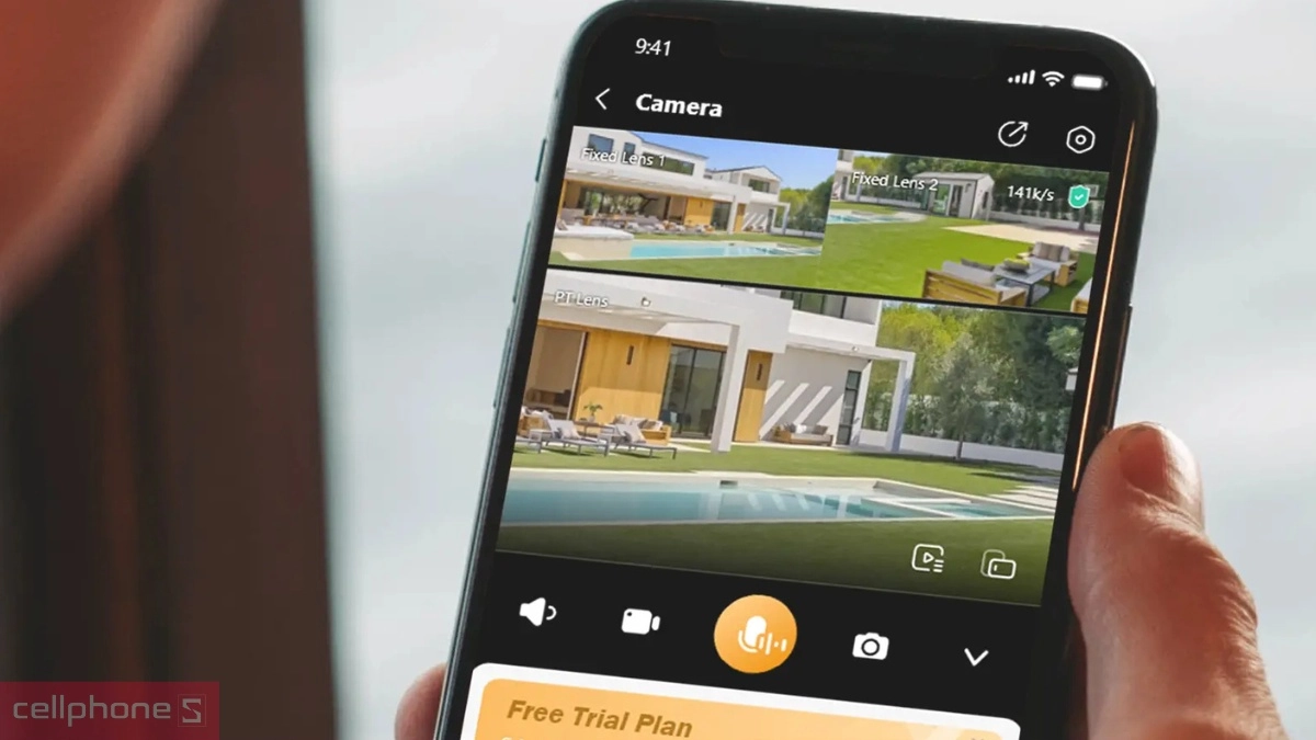 Hướng dẫn kết nối camera IP IMOU 360 5MP Cruiser Dual Triple ngoài trời IPC-S7UP-11M0WED với điện thoại