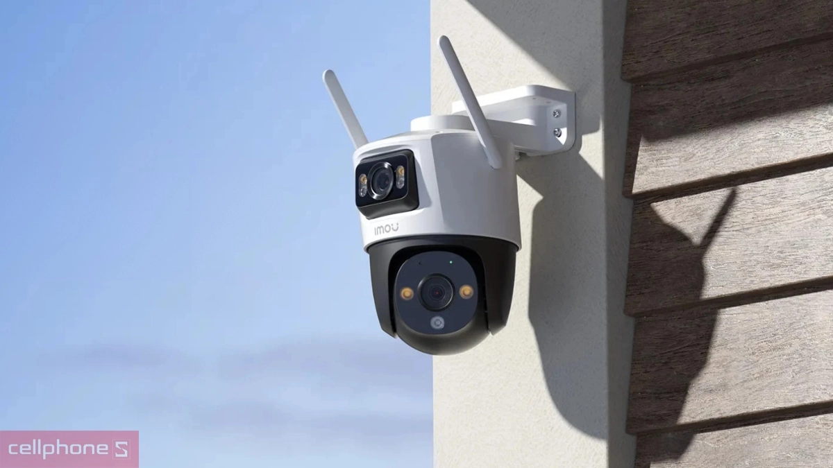 Khả năng hỗ trợ đàm thoại trực tiếp của camera IP IMOU 360 6MP Cruiser Dual ngoài trời IPC-S7XEP-6M0WED
