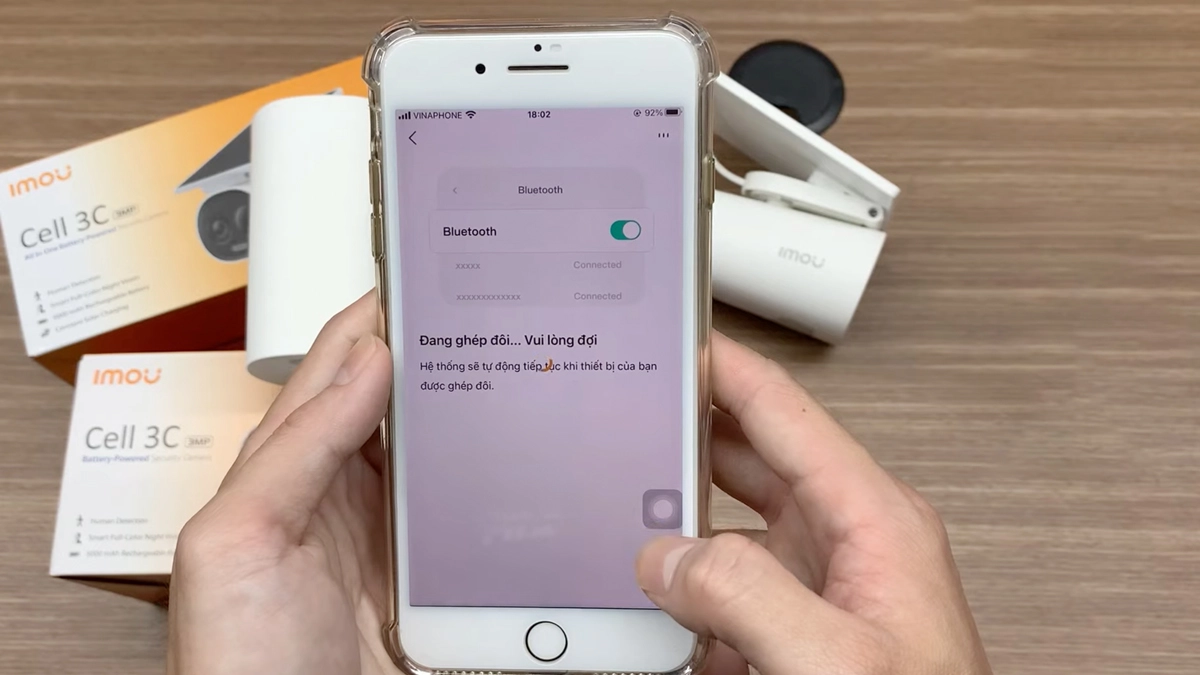 Hướng dẫn kết nối camera IP Imou 3MP Cell 3C năng lượng mặt trời IPC-K9DCP-3T0WE kèm tấm pin với điện thoại