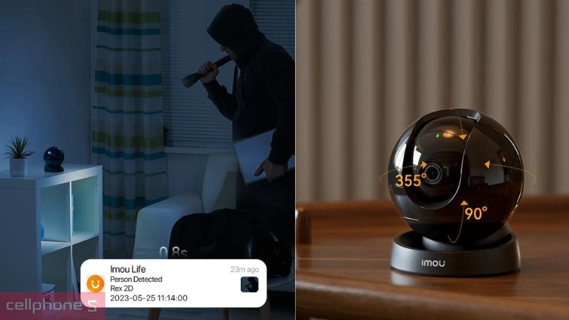 Camera IP Imou IPC-GK2DP-5C0W 5MP - Ghi hình độ phân giải cao