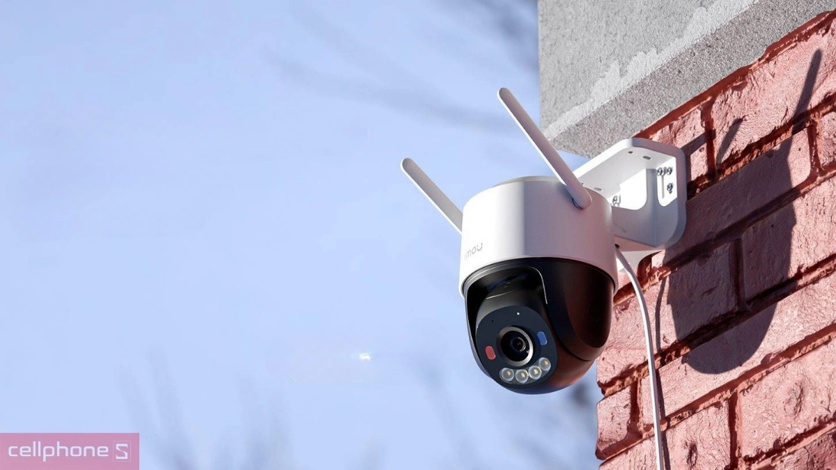 Ghi hình sắc nét của Camera IP ngoài trời Imou IPC-K7FP-3H0WE 3MP