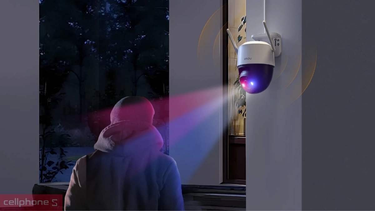 Giám sát thông minh của Camera IP ngoài trời Imou IPC-K7FP-3H0WE 3MP