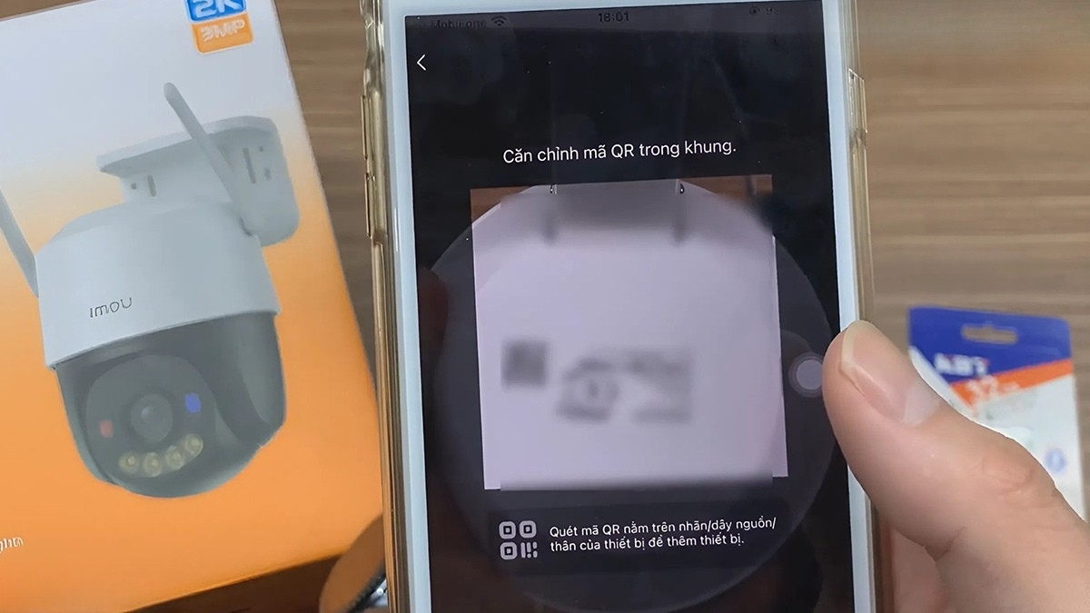 Quét mã QR cho Camera IP ngoài trời Imou IPC IPC-K7FP-5H0WE 5MP