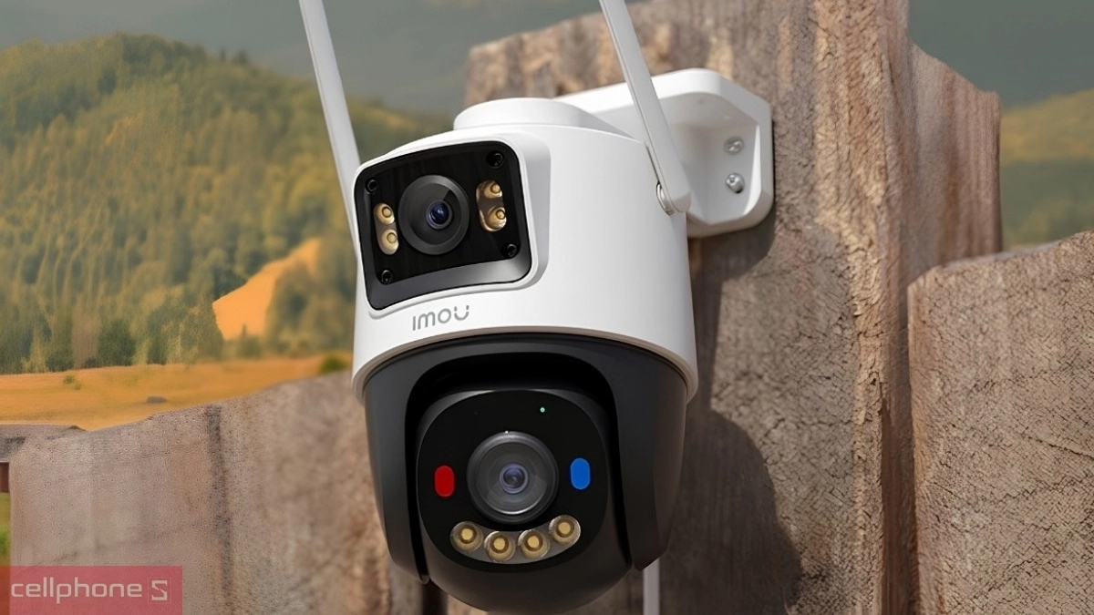 Camera kép của Camera IP ngoài trời IMOU IPC-S7XCP-6M1TED-EU 6MP