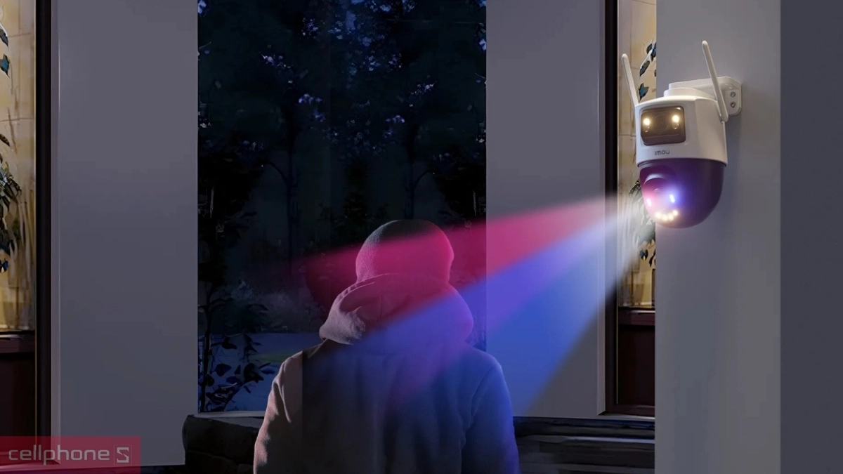 Tia hồng ngoại của Camera IP ngoài trời IMOU IPC-S7XCP-6M1TED-EU 6MP