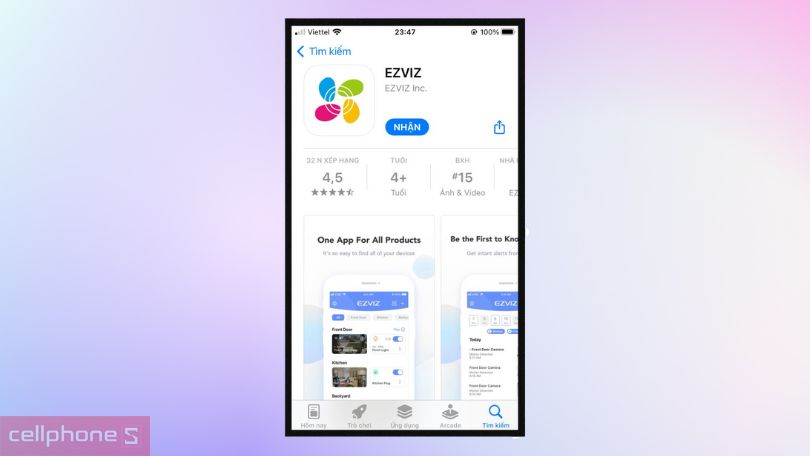 Hướng dẫn cách sử dụng camera IP Wifi EZVIZ TY1 1080P