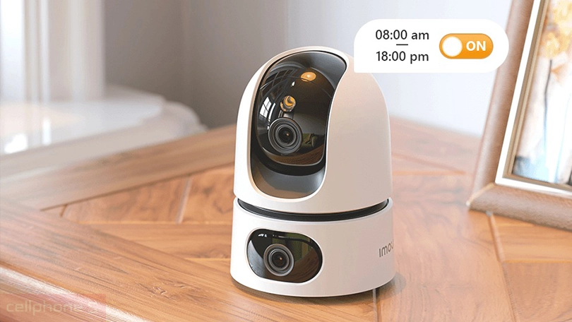 Khả năng ghi hình trên Imou IPC-S2XP-6M0WED 6MP 2 ống kính