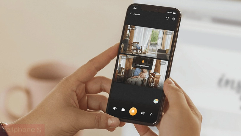 Đàm thoại trên Imou IPC-S2XP-6M0WED 6MP 2 ống kính