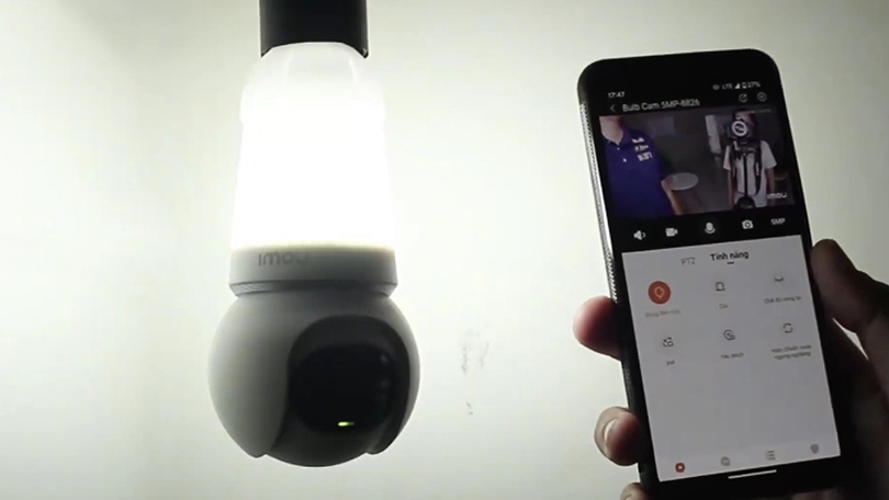 Lưu trữ trên Camera IP wifi IMOU IPC-S6DP-5W0WEB Fullcolor 5MP bóng đèn