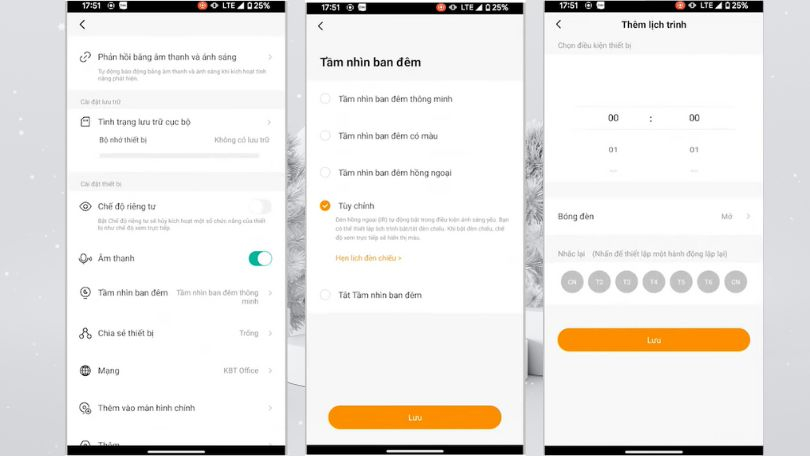 Hướng dẫn cách bật tắt đèn theo lịch trên camera IMOU IPC-S6DP-5W0WEB