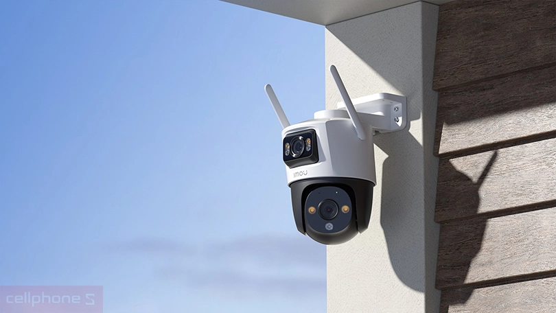 Thiết kế Camera IP WiFi Imou IPC-S7XP-10M0WED 10MP 2 ống kính