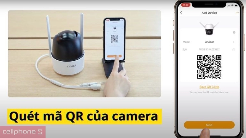 Hướng dẫn thêm camera Imou IPC-S7XP-10M0WED vào ứng dụng Imou Life