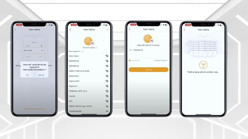 Hướng dẫn kết nối camera Imou S41FEP 4MP fullcolor với mạng wifi