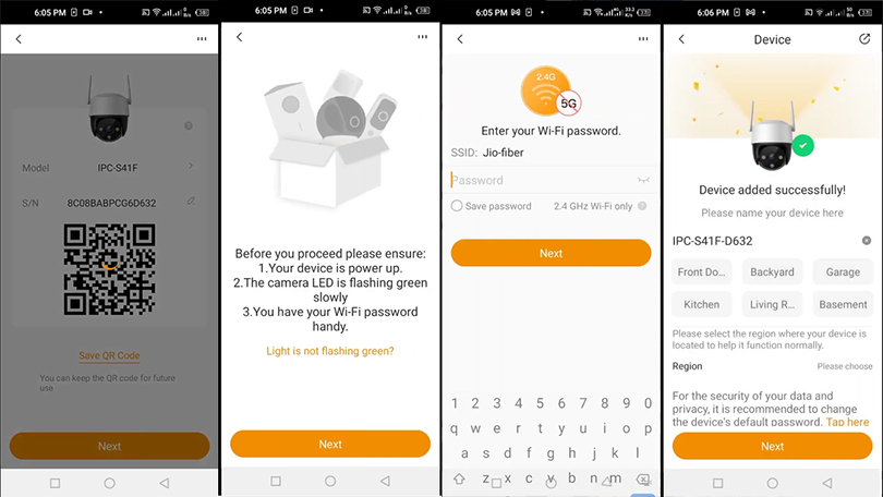 Hướng dẫn kết nối camera IP WiFi IMOU S41FP 4MP