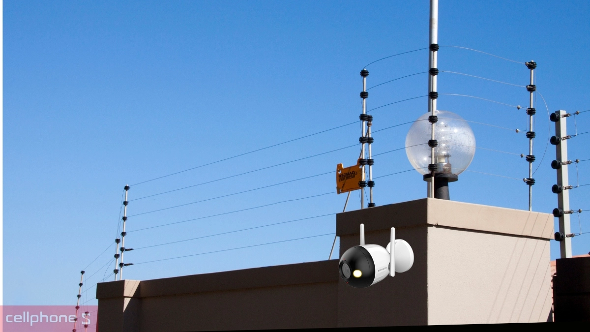 Góc quay của camera KBVision IP Wifi 2MP KX-C21L