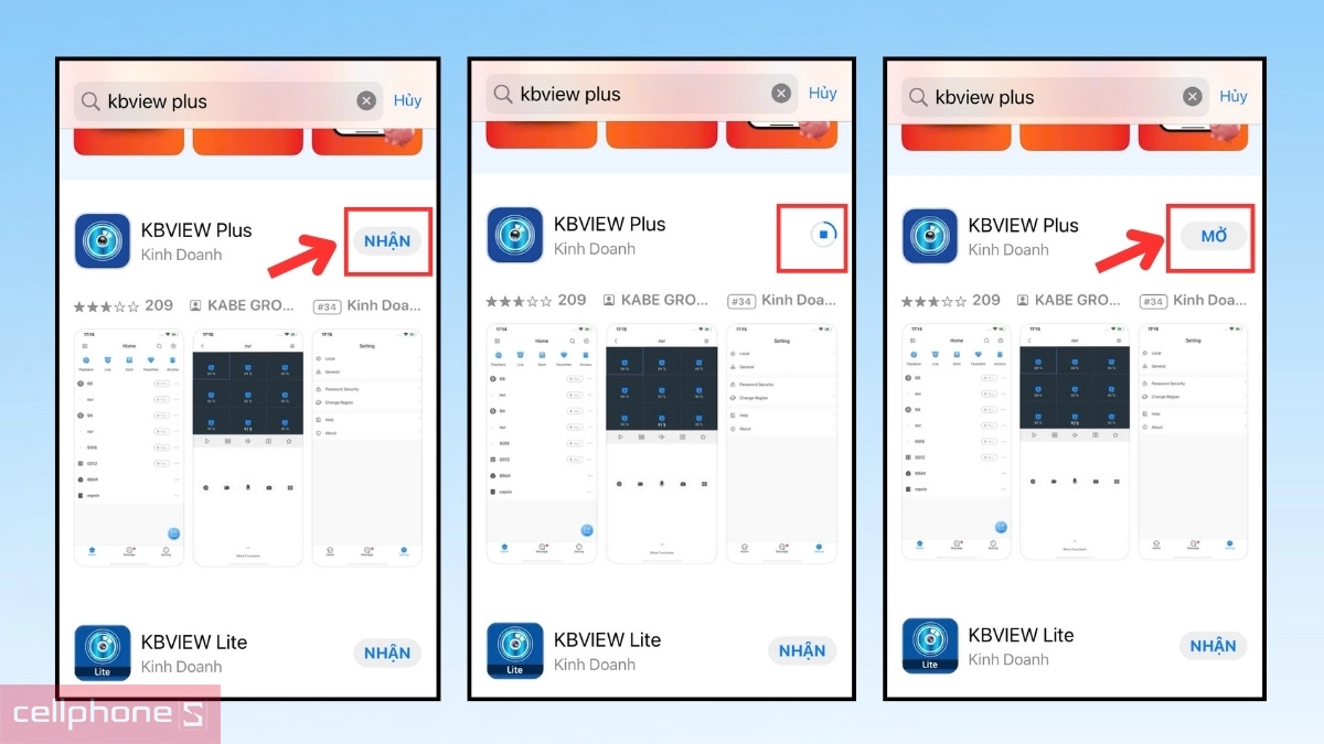 Hướng dẫn cài đặt Camera KBVision IP Wifi 3MP KX-A3W trên điện thoại