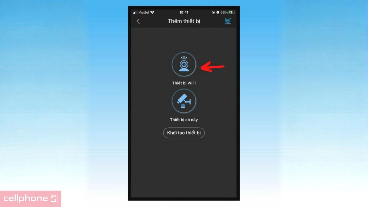 Kết nối WiFi camera KBVision IP WiFi 4MP KX-C4W