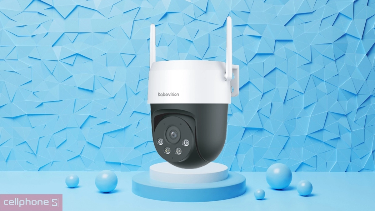 Cảm biến hiện đại, hỗ trợ ghi hình rõ nét của camera KBVision IP Wifi PT 3MP KX-S3L