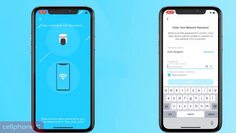 Hướng dẫn cách kết nối camera IP Wifi TP-Link Tapo TC40 1080p với ứng dụng