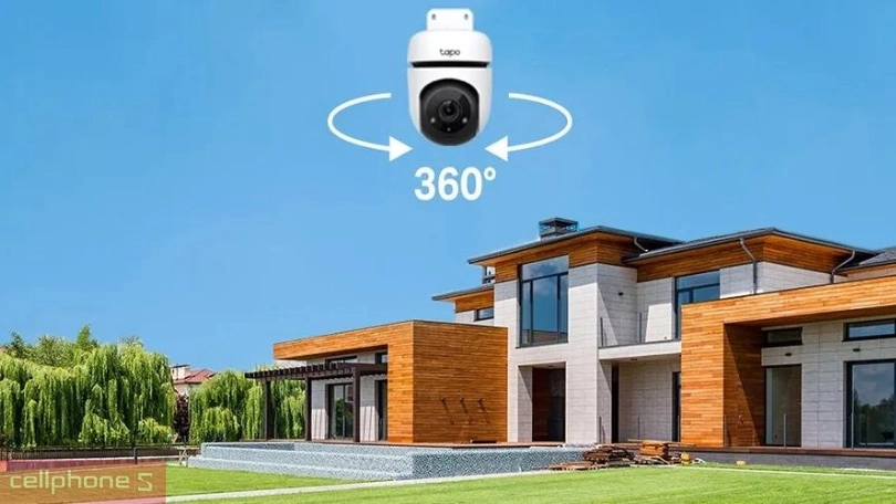 Góc quay camera TP-Link Tapo TC40 1080p