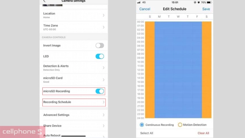 Hướng dẫn xem lại bản ghi trên camera Tapo C230
