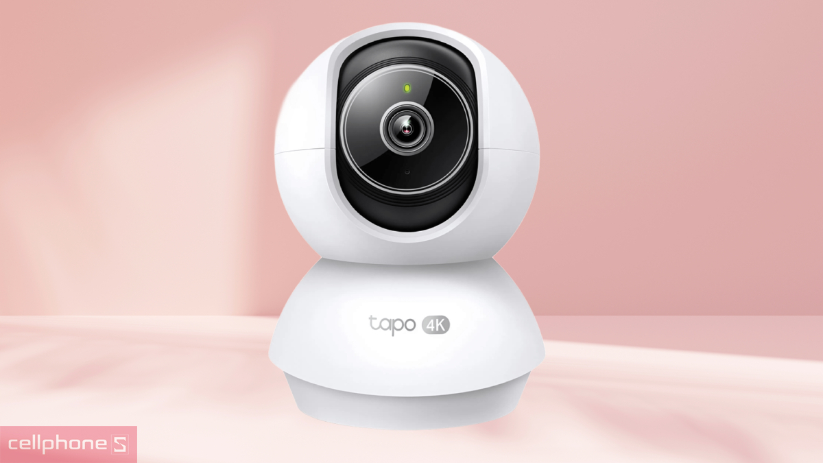 Khả năng ghi hình với độ phân giải cao của camera IP Wifi 360º hồng ngoại 8MP 4K TP-Link Tapo C250