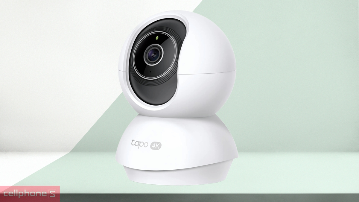 Khả năng quay và quét không điểm mù của camera IP Wifi 360º hồng ngoại 8MP 4K TP-Link Tapo C250