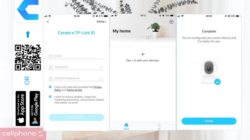 Hướng dẫn sử dụng camera IP Wifi 360 TP-Link Tapo C202 hồng ngoại 1080 Full HD