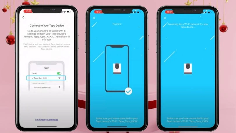 cách kết nối camera IP Wifi TP Link Tapo C225 2K với app Tapo