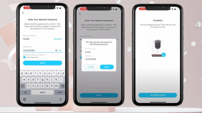 cách kết nối camera IP Wifi TP Link Tapo C225 2K với app Tapo