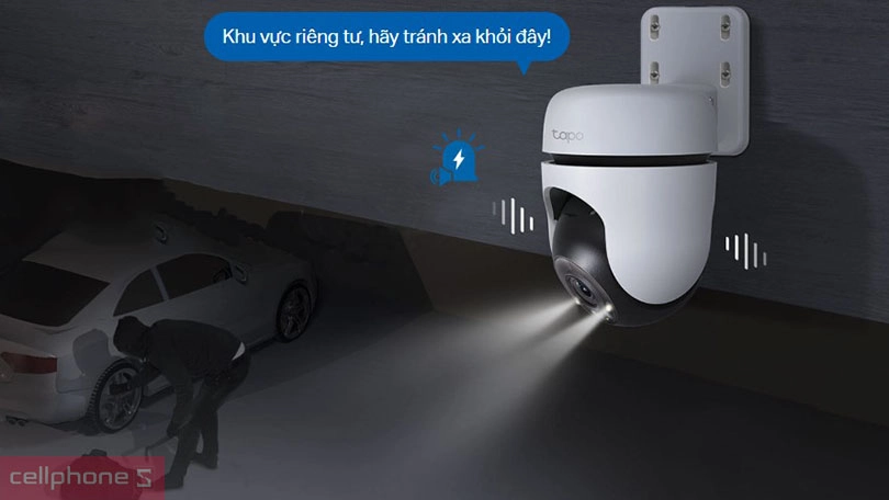 Camera ngoài trời 5MP Tp-Link Tapo C510W - Camera ghi hình rõ nét với góc quay rộng