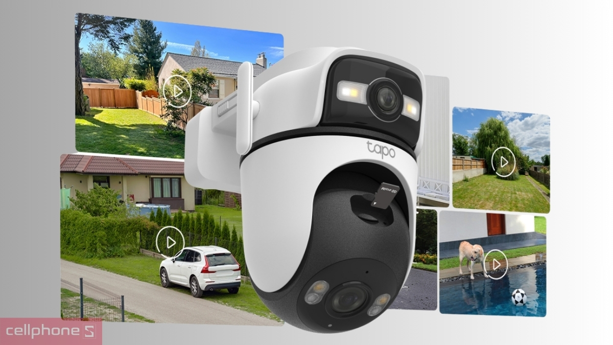 Thẻ microSD 512GB camera TP-Link Tapo 3MP C546D