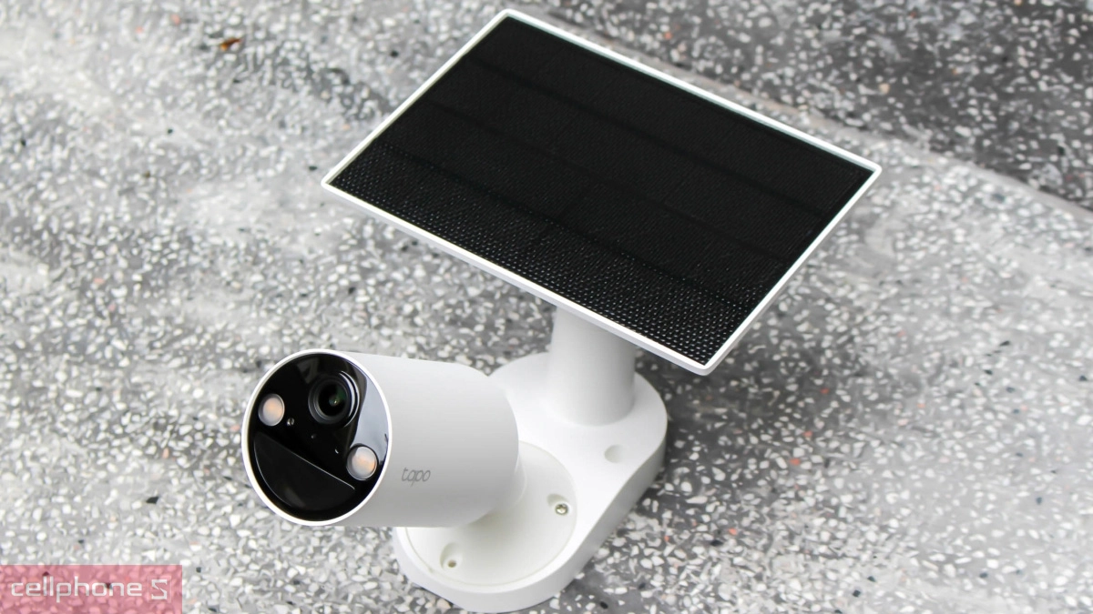 Camera TP-Link Tapo C410 3MP kit sử dụng năng lượng mặt trời bền bỉ, tiết kiệm
