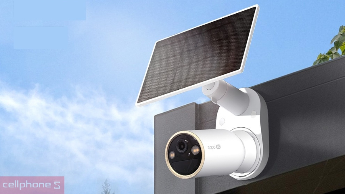 Khả năng phát hiện, cảnh báo chuyển động thông minh qua điện thoại của camera TP-Link Tapo C460 năng lượng mặt trời 8MP Kit