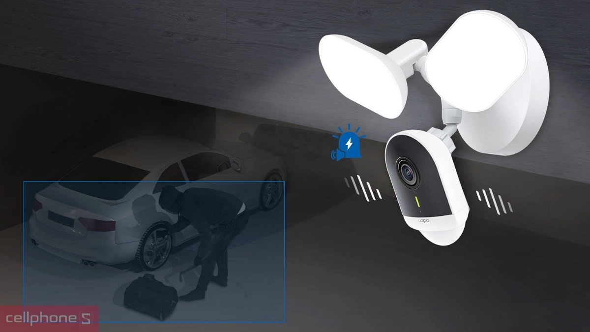 Phát hiện chuyển động trên camera TP-Link Tapo C720 4MP