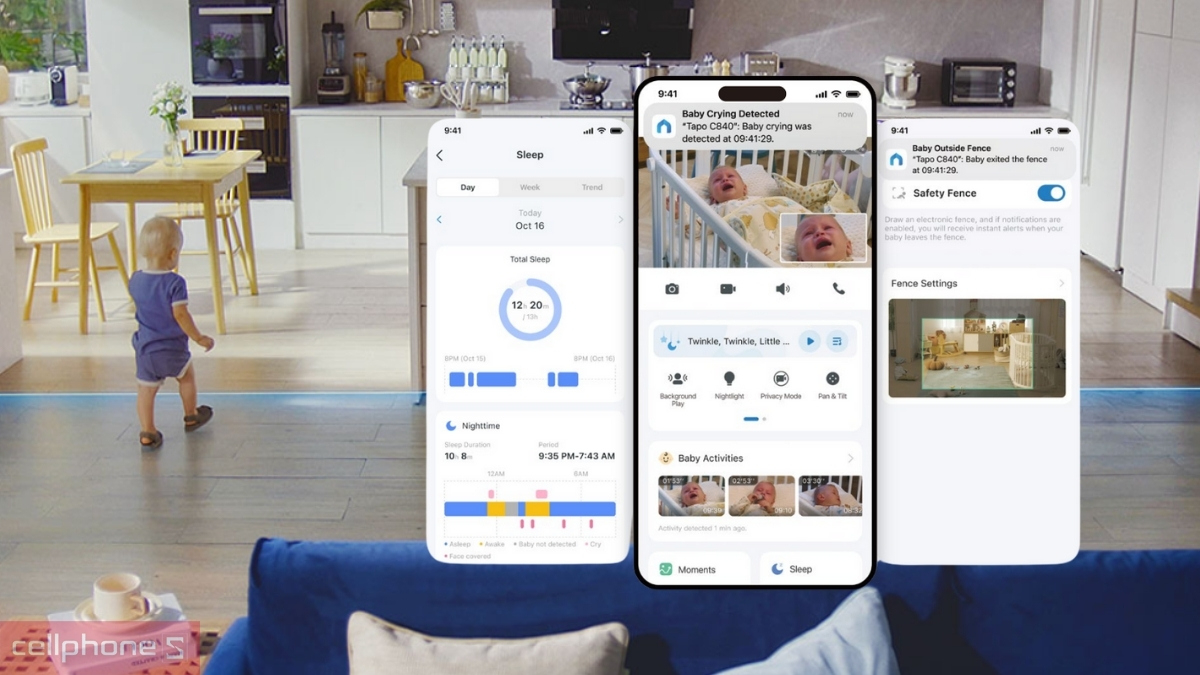 Hướng dẫn sử dụng tính năng trên camera TP-Link Tapo C840 4MP