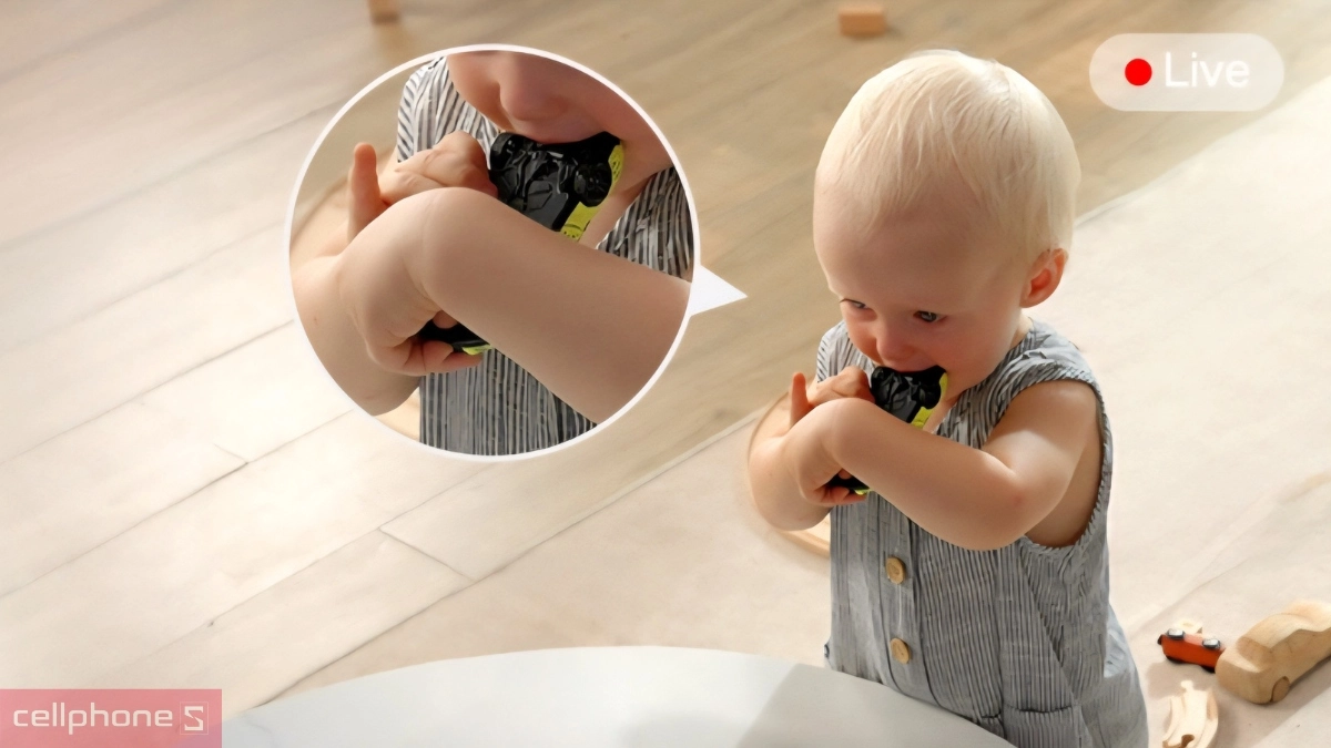 Chất lượng ghi hình rõ nét của camera TP-Link Tapo IP Wifi 8MP C260