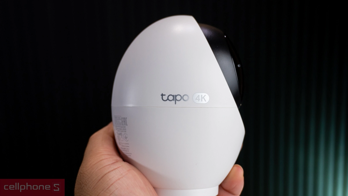 Khả năng quay và quét phạm vi rộng của camera TP-Link Tapo IP Wifi 8MP C260