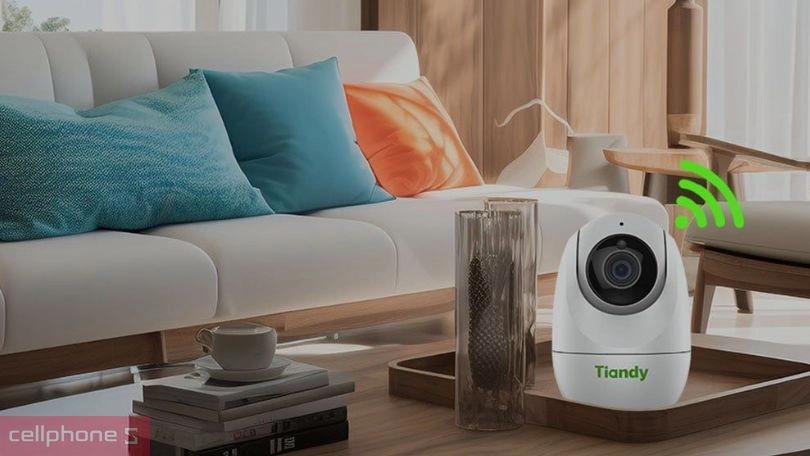 Khả năng phát hiện chuyển động, đàm thoại, lưu trữ của camera IP 360 độ 3MP Tiandy TC-H332N