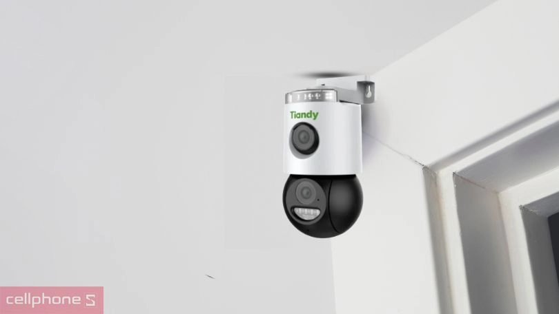 Chất lượng ghi hình của camera IP wifi ngoài trời Tiandy Dual camera H363N 6MP fullcolor