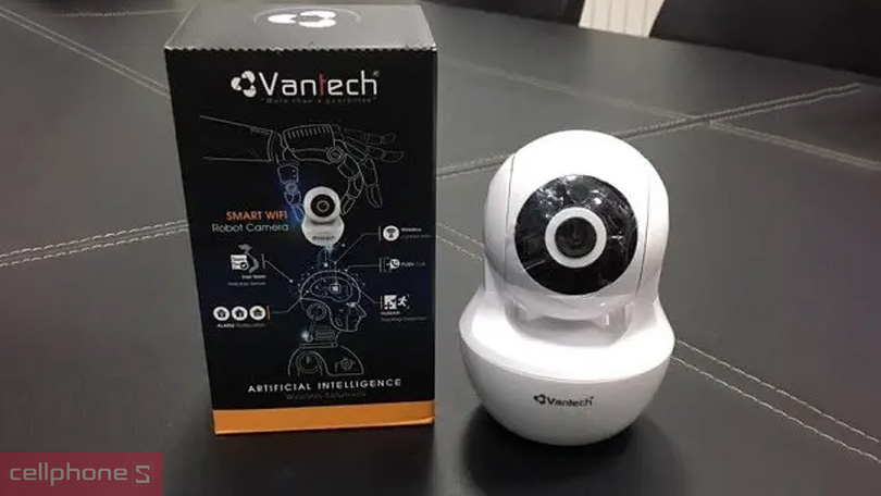 Khả năng ghi hình, góc quay - quét của camera AI Vantech V2010