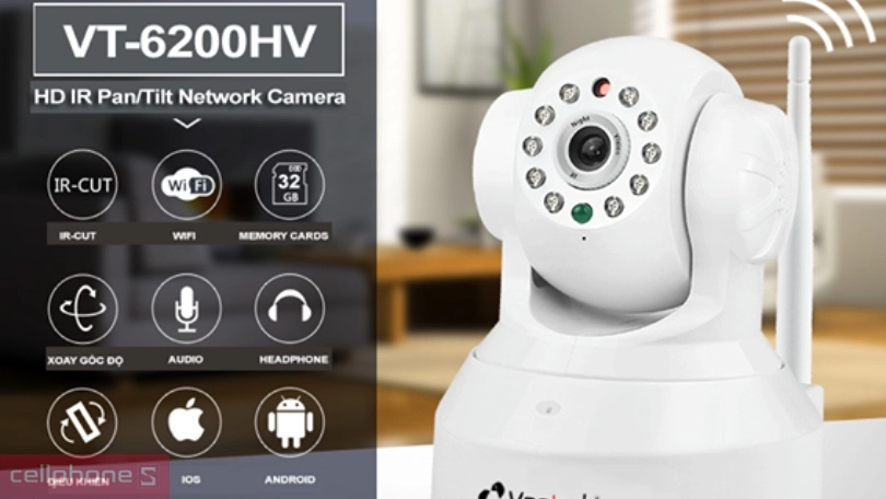 Hướng dẫn sử dụng cơ bản với camera IP Vantech VT-6200HV