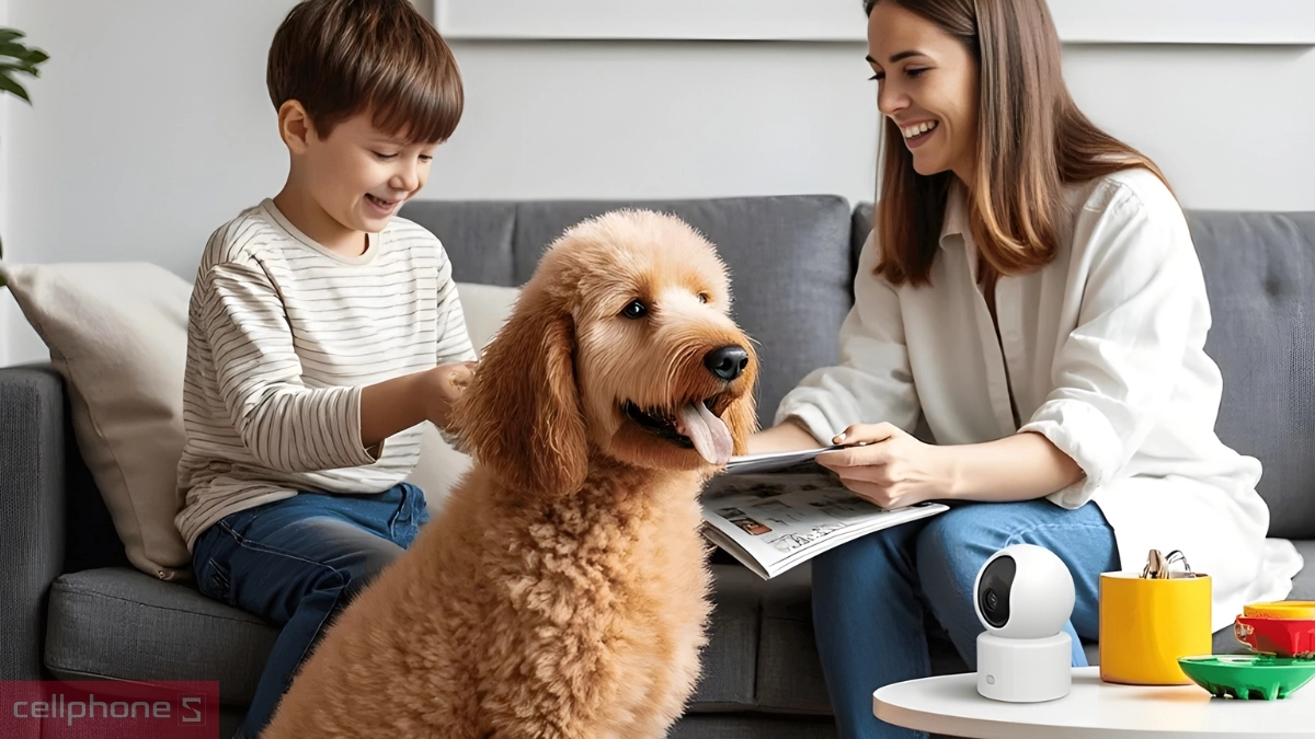 Khả năng bảo mật ấn tượng và hỗ trợ đàm thoại rõ ràng của camera IP WiFi Xiaomi 2MP 1080P C201