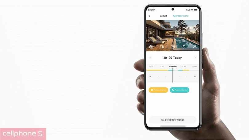 Tính năng camera Xiaomi Outdoor CW300